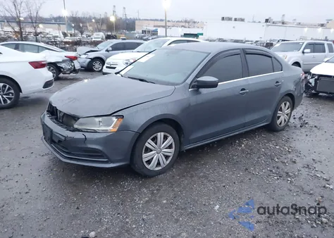 2017 Volkswagen Jetta 1.4T S from USA, damaged, VIN 3VW167AJ3HM243553